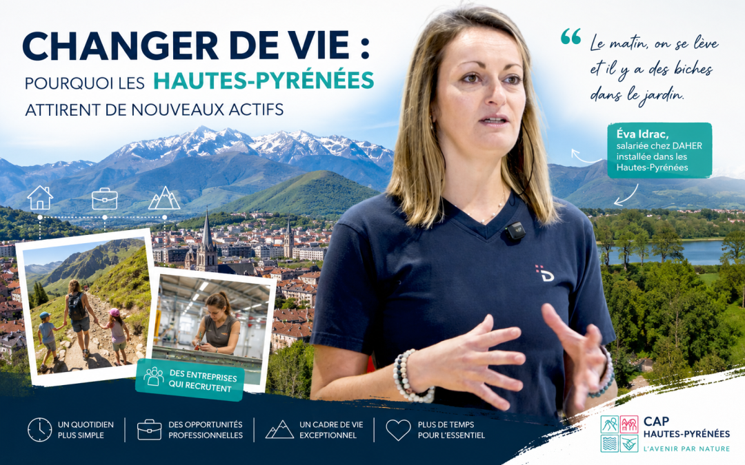 Quitter la ville pour les Hautes-Pyrénées : le choix de nombreux actifs